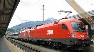 1116 231  1016 036 col Transalpin a Innsbruck  1116 231  1016 036 with Transalpin in Innsbruck [upl. by Viafore]