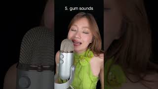 ASMR 10 Types Of Mouth Sounds asmr asmrsounds [upl. by Anatole]