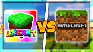 Lokicraft Vs Minecraft  MCPE vs LOKICRAFT [upl. by Nihhi]