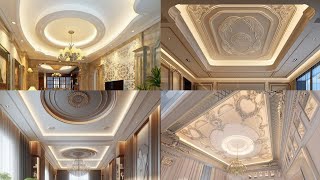 100 Gypsum Ceiling Design 2024  False Ceiling Design for living room  POP Ceiling interior Design [upl. by Singleton828]