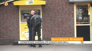 Overval op videotheek in Mill HD [upl. by Inanak]