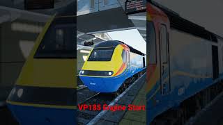 VP185 Engine Start  Class 43 HST  Midland Mainline [upl. by Amikay442]