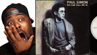 First Time Hearing  Paul Simon  You can Call me Al Reaction [upl. by Adnara]