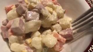 SALADE POMME DE TERRE 1 SALAD SA PAP AFEKTE SANTEW [upl. by Iral]