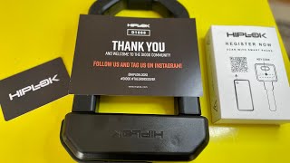 Hiplok D1000 unboxing [upl. by Desireah]