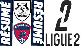 Amiens SC 10 Clermont Résumé  Ligue 2  20242025 [upl. by Wrightson]