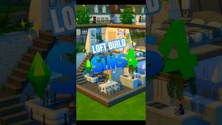 Sims 4 Loft Build  sims4 showusyourbuilds sims4build loftdesign ts4speedbuild thesims4 [upl. by Relyt]