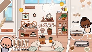 ✨New Baby Room in Toca Boca🍼New Update Free House🧺House Design Tocalifeworld  Makeover [upl. by Nwahsid994]