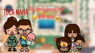 big family house tour  part 1 with voice not mine ❎  toca MAHA [upl. by Atreb]