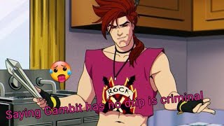 XMEN 97 Gambit Deserve Better Life For 3 Minutes Crop Top [upl. by Georgina]