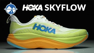 HOKA Skyflow First Look  A New Max Cushion Trainer [upl. by Nosnehpets923]