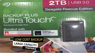 Seagate Backup Plus Ultra Touch 2TB Review Costco 5499 [upl. by Ettenig]