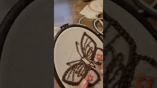 My little butterfly embroiderynakışişleme [upl. by Lorac301]