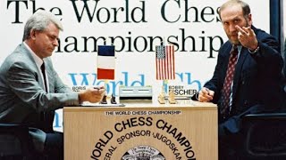 Bobby Fischer vs Boris Spassky • Game 7 1992 chess [upl. by Fortna398]