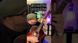 Daughters by John Mayer Guitar Tutorial shorts guitar music guitarra youtubeshorts musica [upl. by Heer]