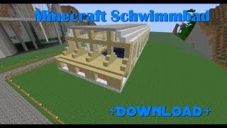 Schwimmbad  Minecraft Map DOWNLOAD [upl. by Atiniuq]