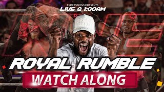 WWE Royal Rumble 2022  LIVE Watch Along With Expressions ft RantsNBants [upl. by Tulley817]