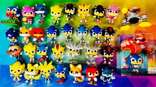 Brand New Sonic Funko Pops Unboxing  And the Entire Sonic Funko Collection So Far SEGA [upl. by Noivax]