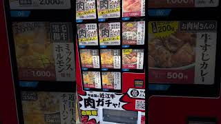 Meat Vending Machine Beef Tendon Curry shorts [upl. by Nitsirc91]