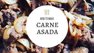 How to make Carne Asada Marinade Recipe [upl. by Vaientina]