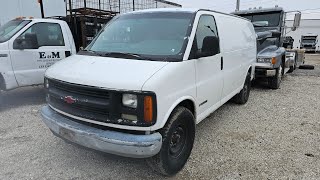 how to change radiator removal and install 1996  2002 Chevy express 57 [upl. by Nalhsa]