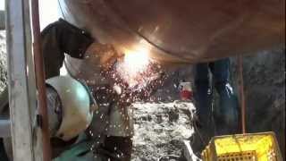 Pipeline Welding  42 Inch TieIn [upl. by Cinimod]