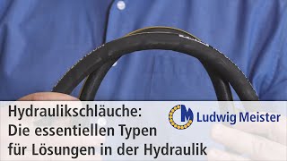 Hydraulikschläuche Die essentiellen Typen für Lösungen in der Hydraulik [upl. by Reahard]