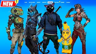 NearRelease Leaked Skins Fortnite Klombos Peely next Ranked Outfit and new more [upl. by Mcleroy]