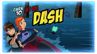 Ben 10  Jet Ski Dash  Ben 10 Games  Full Games [upl. by Gardell]