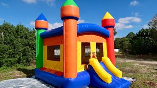 Inflatable HQ Commercial Bounce House [upl. by Eylhsa]