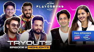 Playground 3 Tryouts  EP 2 Highlights  CarryMinati amp Techno Gamerz  All Eps Live on Amazon miniTV [upl. by Nahgaem]