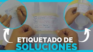 ✅Como ROTULAR UN MEMBRETE para SOLUCIONES  PASO A PASO  ENFERMERIA [upl. by Roos]