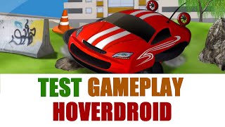 Hoverdroid test et gameplay un jeu dhovercraft RC Android [upl. by Etterual834]