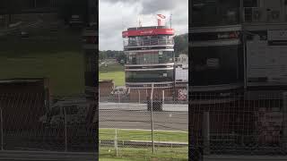 GT cars at Brands Hatch automobile racing race [upl. by Ahsenat276]