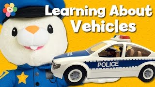 Unboxing Toy Cars for Kids  Police Car  Cartoons for Kids  Learning Cars for Children babyfirsttv [upl. by Jessy478]