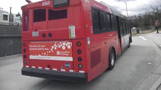 WMATA Metrobus  2005 Orion 07501 CNG 2566 on Route 7F To Lincolnia [upl. by Nanor760]