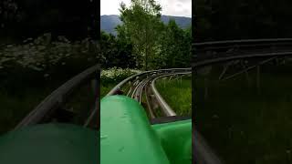 Kaprun Alpine Coaster alpinecoaster austria action [upl. by Perice900]