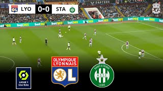 Lyon vs SaintEtienne 10  Ligue 1 202425  eFootball Pes 21 Gameplay  Rony Gameplay [upl. by Anayeek101]