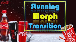 Stunning Coca Cola Morph Transition in PowerPoint 🤩🎬✨ shorts powerpoint morphtransition [upl. by Htezzil]