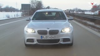 ► 2013 BMW M550d xDrive  DRIVING [upl. by Ellevart945]