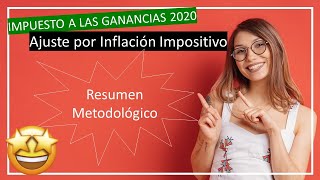 ▷ Ajuste por Inflación impositivo 📌 APRÉNDELO PASO A PASO [upl. by Hillary]