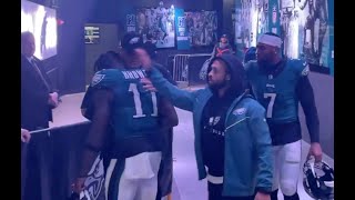 Watch Eagles players emotional reactions after 49ers rout them Cry Eagles Cry [upl. by Charles]