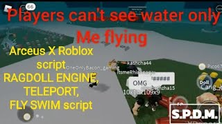 arceus x roblox scripts ragdoll engine download script teleport fly swim by Warriorroberr [upl. by Edieh]