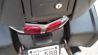 FJR 1300 AE How To Attach The Saddlebags AND Trunk [upl. by Anirtek]