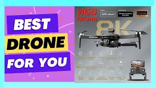 New V168 Original GPS Drone 5G Professional 8K HD Aerial [upl. by Elyl]