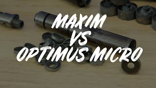 100 Year old Maxim silencer VS Griffin Optimus Micro suppressor [upl. by Floss534]