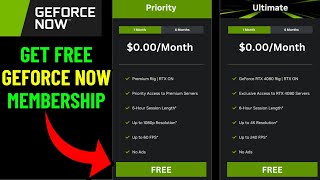 HOW TO GET GEFORCE NOW PREMIUM FREE 2024 PRIORITYULTIMATE [upl. by Scharff]