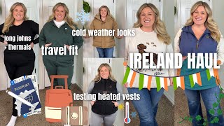 IRELAND HAUL Testing heated vests cold weather jackets thermals… all the things 💚 [upl. by Dania]