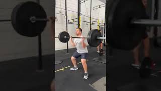 Power clean powerclean crossfit [upl. by Htomit]