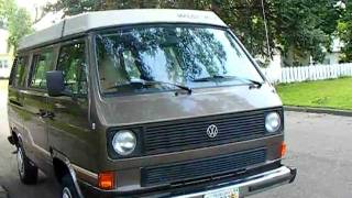 1985 Volkswagen Vanagon Westfalia Wolfsburg Edition Weekender for sale SOLD [upl. by Sublett660]